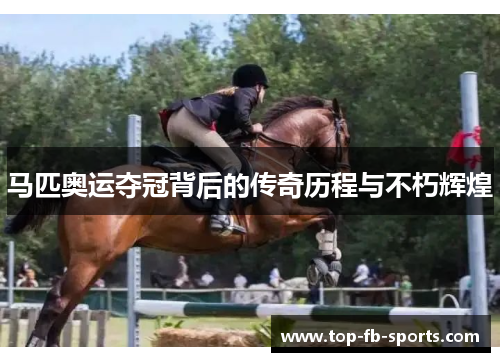 马匹奥运夺冠背后的传奇历程与不朽辉煌 马匹奥运夺冠背后的传奇历程与不朽辉煌